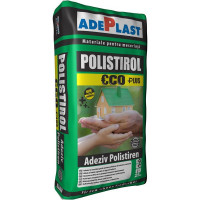 Штукатурно-клеевая смесь для пенополистирола Adeplast Polistirol-ECO 25кг, Румыния