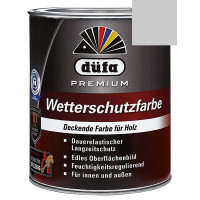 Акриловая эмаль серая 0,75л Dufa Wetterschutzfarbe, Германия