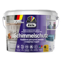 Dufa schimmelschutzfarbe краска для ванной и кухни, 2,5л 